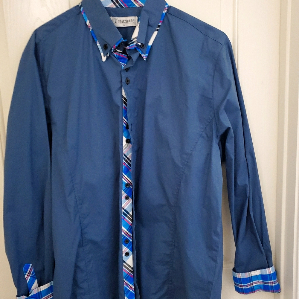 Toms Ware Classic Slim Fit Men's Shirt